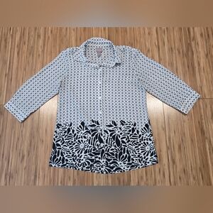 Chicos Patterned Blouse